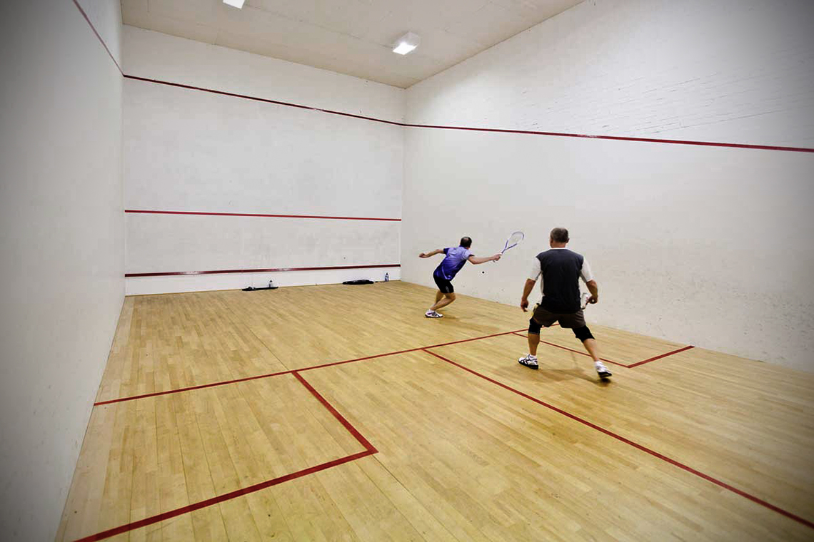 Princeton squash courts
